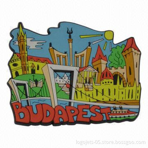 Soft PVC Novelty Magnet, Available in Different Shapes and Thicknesses